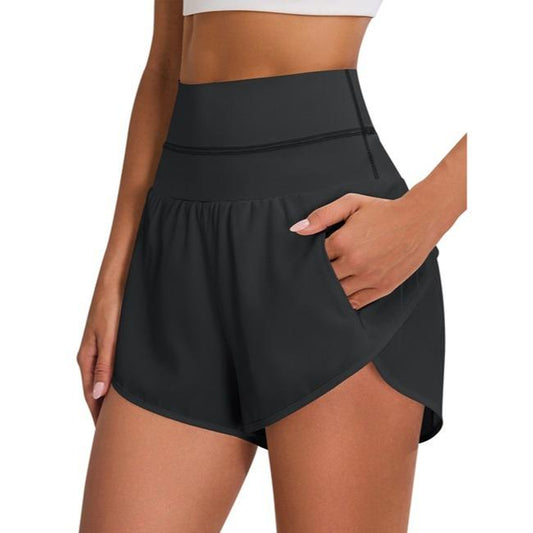 Blooming Jelly Workout Athletic Running Shorts Women'S High Waisted Gym Exercise Shorts with Pocket